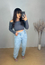 Calça Jeans Feminina Mom Estrela