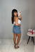Cropped Feminino Alça Poliamida - Bella Chicca Boutique