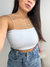 Cropped Feminino Alça Poliamida - comprar online