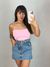 Cropped Feminino Alça Poliamida - comprar online