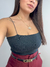 Cropped Feminino Alça Poliamida - loja online