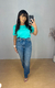Calça Jeans Feminina Reta Consciência Jeans
