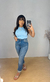 Calça Jeans Feminina Reta Consciência Jeans - Bella Chicca Boutique
