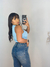 Calça Jeans Feminina Reta Consciência Jeans