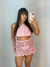Cropped Feminino Crochê Frente Única Soraya - Bella Chicca Boutique