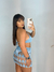 Cropped Feminino Crochê Frente Única Soraya