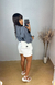 Camisa Social Feminina Linho Fiorella na internet