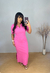 Vestido Feminino Midi Canelado Ágatha - loja online