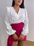 Body Feminino Transpassado Crepe Roberta - comprar online