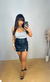 Body Poliamida Decote Reto