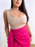 Body Poliamida Decote Reto - comprar online