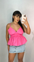 Blusa Batinha Feminino Tricoline Barbara - loja online