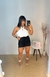Short Alfaiataria Linho
