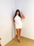 Vestido Feminino Frente Única Canelado Melina - comprar online