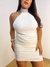 Vestido Feminino Frente Única Canelado Melina - loja online