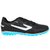 Chuteira Topper Society Blast Preto e Azul Masculino
