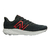 Tênis New Balance 411 V3 Preto e Vermelho Masculino Caminhada Corrida