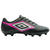 Chuteira Umbro Campo Cannon Preto e Rosa Masculino