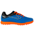 Chuteira Topper Society Forza III Azul e Laranja Juvenil