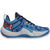 Imagem do Tênis Under Armour Dagger Azul e Preto Masculino Basquete Academia