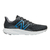 Tênis New Balance 411 V3 Preto e Azul Masculino Caminhada Corrida
