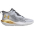 Tênis Under Armour Bankshot Cinza e Dourado Masculino Basquete Academia