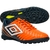 Chuteira Umbro Society Fifty V Laranja e Marinho Masculino - comprar online