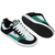 Tênis Qix AM Preto e Verde Masculino Casual - KALFE