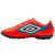 Chuteira Umbro Society Cannon Laranja e Azul Masculino - loja online