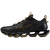 Tênis Mizuno Prophecy 13 Preto e Dourado Masculino Corrida Academia - loja online