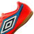 Chuteira Umbro Futsal Cannon Laranja e Azul Masculino