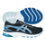 Tênis Asics Gel-Sparta 2 Preto e Azul Feminino Caminhada Corrida - comprar online