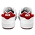 Tênis Qix Combat Branco e Vermelho Masculino Casual