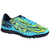 Chuteira Topper Society Strike V Azul e Verde Masculino