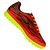 Chuteira Topper Society Slick V Vermelho e Preto Masculino