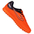 Chuteira Topper Society Forza III Laranja e Preto Masculino