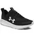 Tênis Under Armour Charged Essential 2 Preto e Branco Masculino Caminhada Corrida - KALFE