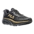 Tênis Fila Maxximus Preto e Dourado Masculino Corrida Academia