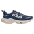 Tênis Fila Progress Lite Marinho e Branco Masculino Caminhada Corrida