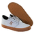 Tênis Qix Combat 3 Lona Vulcanizado Cinza Claro Masculino Casual - comprar online