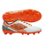 Chuteira Umbro Campo Fire Branco e Laranja Masculino - comprar online