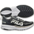 Tênis Fila Racer T2 Preto e Branco Masculino Corrida Academia - comprar online
