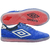 Chuteira Umbro Futsal Pro Challenge Azul e Branco Masculino - comprar online
