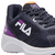 Tênis Fila Racer Gripper Preto e Roxo Feminino Caminhada Corrida - KALFE