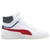 Tênis Puma Shuffle Mid BDP Branco e Vermelho Masculino Casual