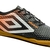 Chuteira Umbro Futsal Warskin Preto e Laranja Masculino - loja online