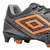 Chuteira Umbro Campo Gravity Preto e Laranja Masculino na internet