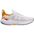 Tênis Under Armour Charged HIT Branco e Laranja Masculino Corrida Academia
