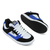 Tênis Qix AM Preto e Azul Masculino Casual na internet