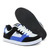 Tênis Qix AM Preto e Azul Masculino Casual - KALFE
